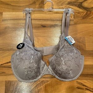 Playtex lace embroidered lightly lined 4513‎ style NWT 38C purple